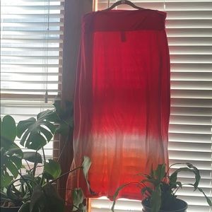 Faded Glory Tie-Dye Maxi Skirt